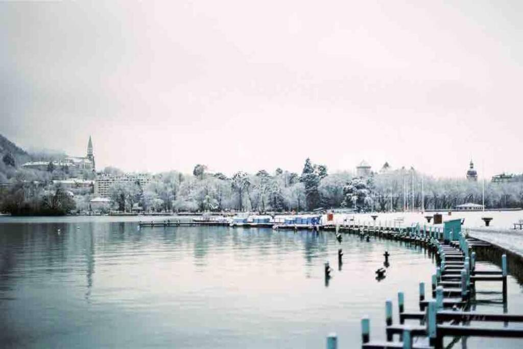 Le Boheme Beau T2 Vue Lac & Montagnes + Garage Анси Экстерьер фото